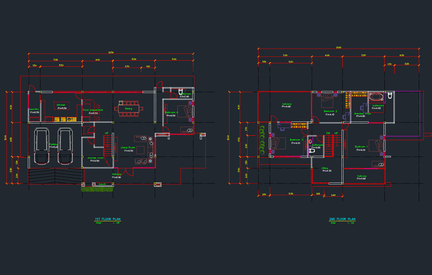 Modern House Design DWG Blocks for AutoCAD: Download Free Files