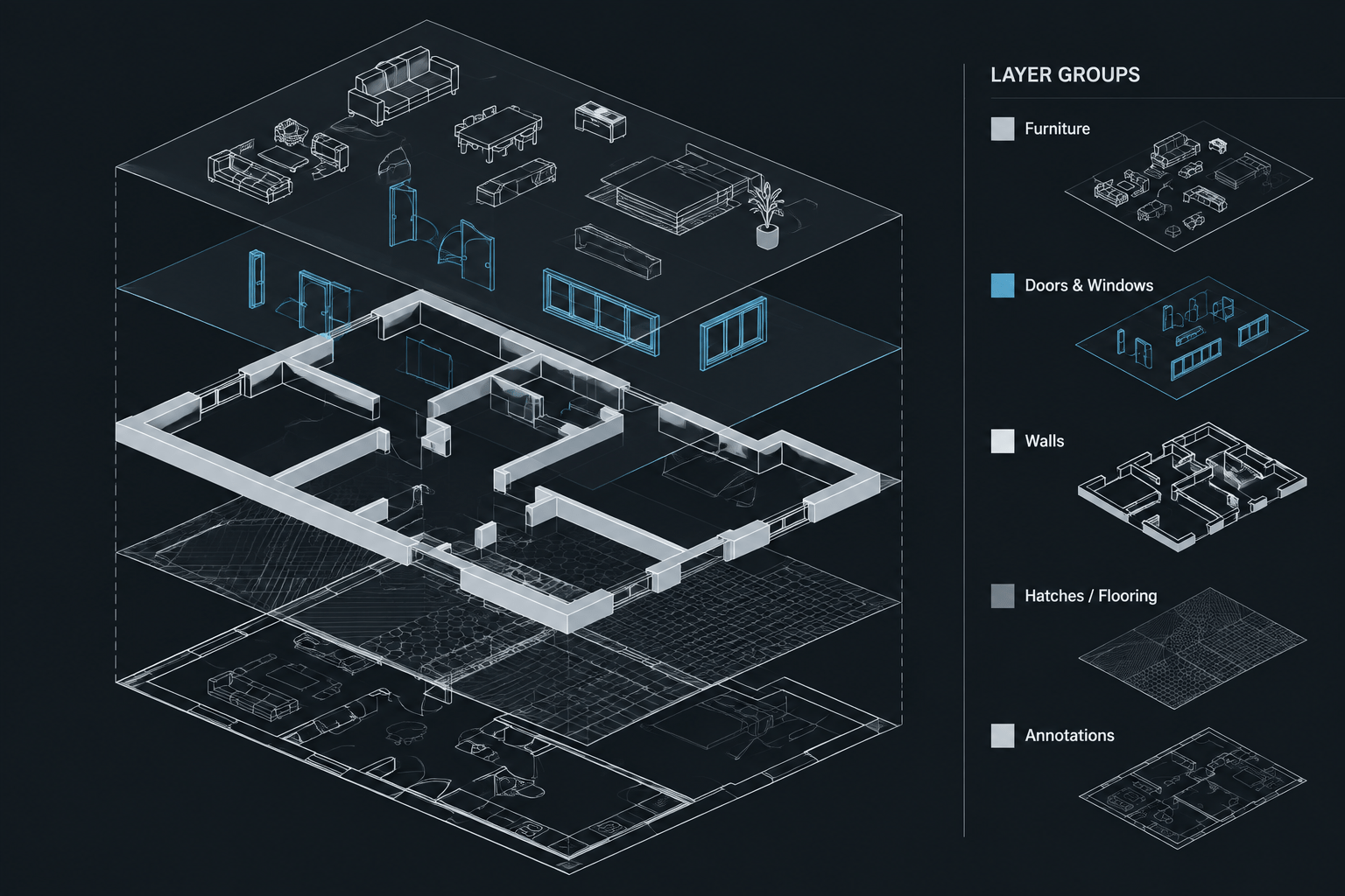Architectural CAD Layer Organization: A Practical Workflow for Clean DWG Files