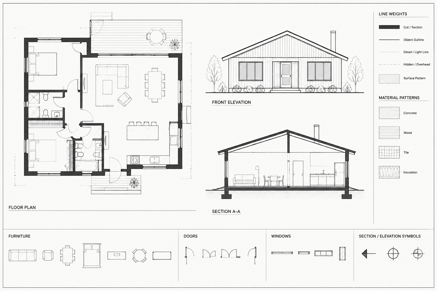 Architectural CAD Lineweights: A Practical Plot Hierarchy for Clear Drawings