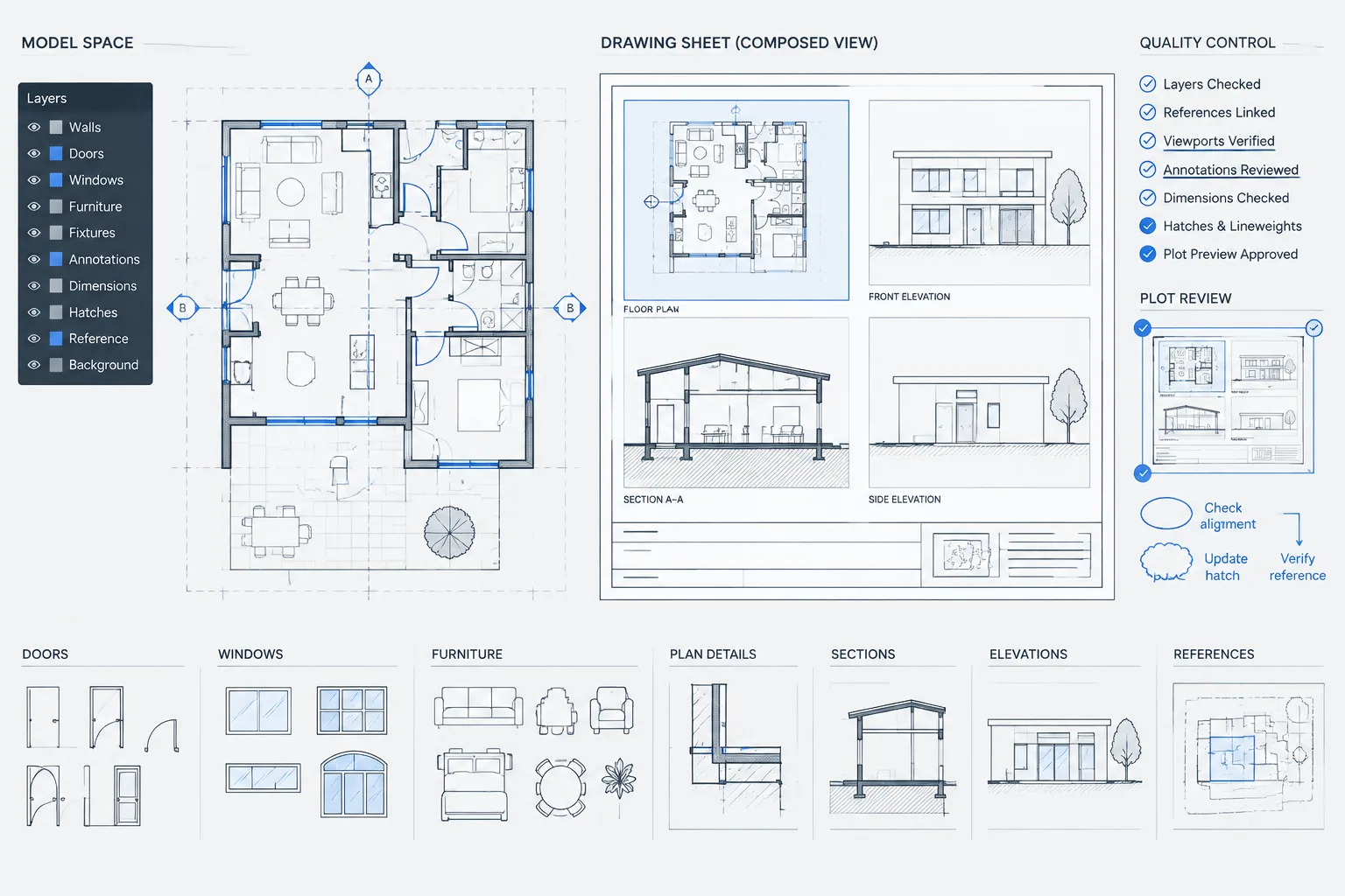 Architectural DWG Quality Control: A Practical Pre-Issue Checklist
