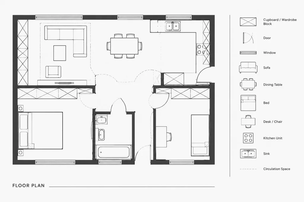 Cupboards CAD Blocks: Free AutoCAD DWG Files for Download architectural CAD illustration