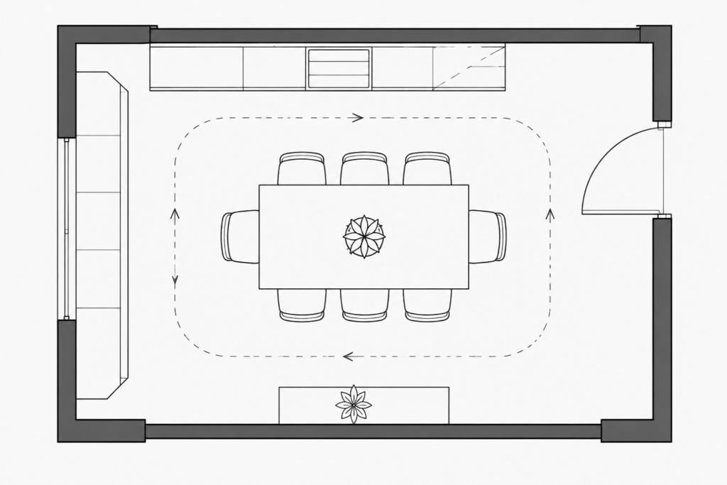 Dining Tables CAD Blocks – Download DWG Files for AutoCAD architectural CAD illustration