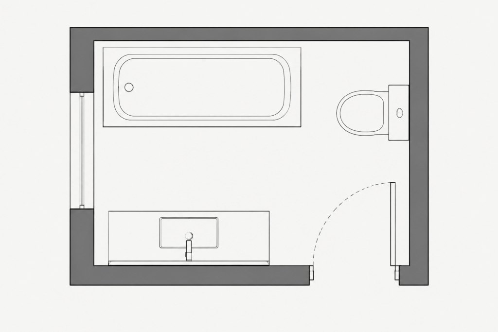 Free Bathtub CAD Blocks DWG for AutoCAD Drawings architectural CAD illustration