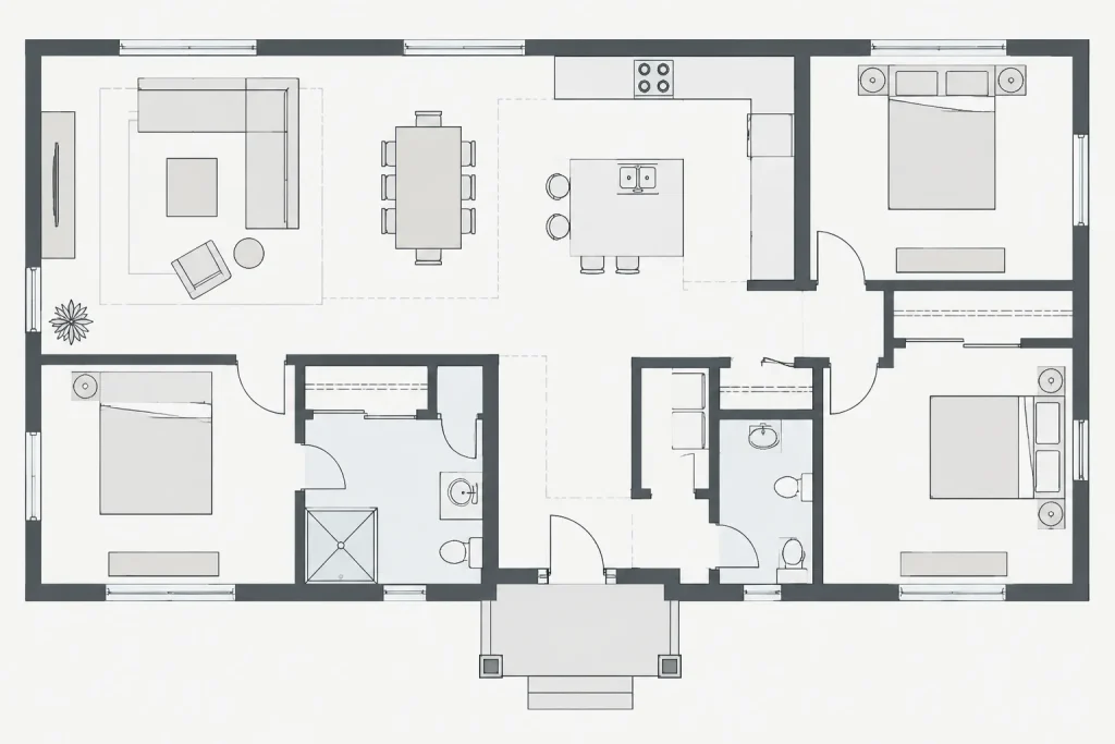 Free Furniture Sets CAD Blocks – Download DWG Files for AutoCAD architectural CAD illustration