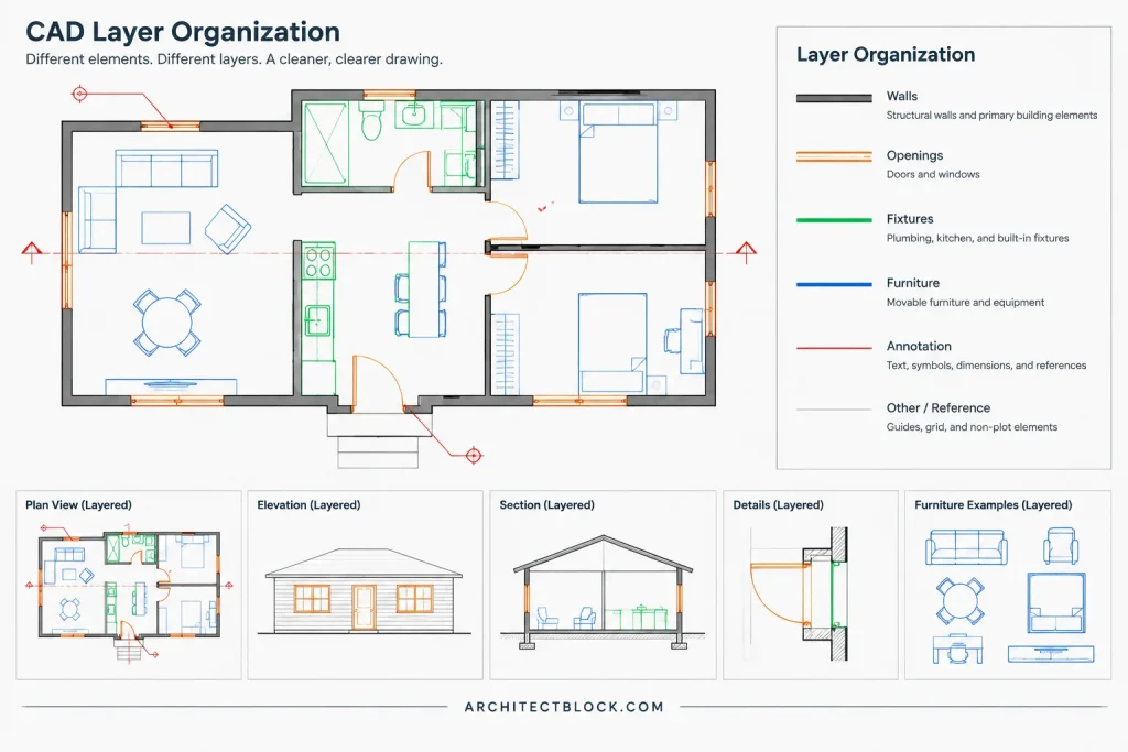 Free Furniture Sets CAD Blocks – Download DWG Files for AutoCAD architectural CAD illustration