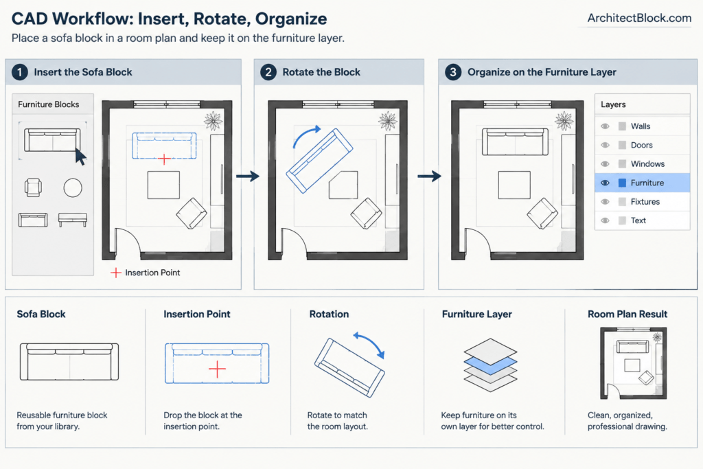 Free Sofa CAD Blocks DWG Files for AutoCAD Drawings architectural CAD illustration