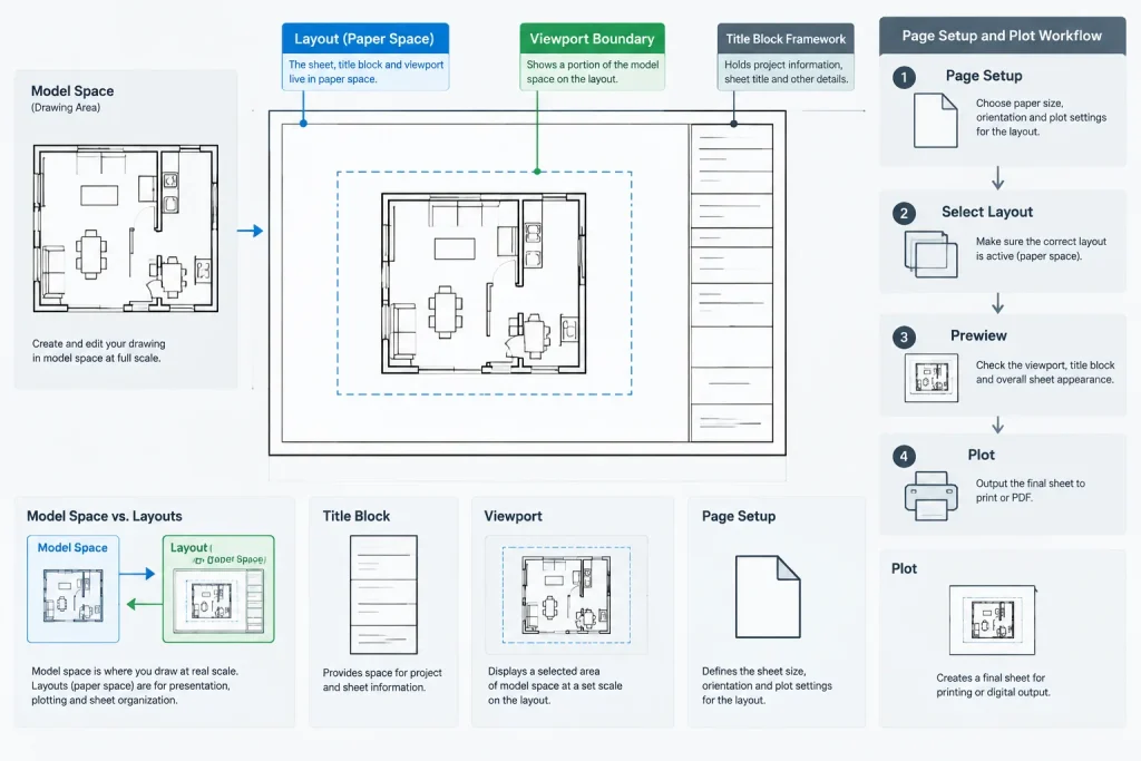 How to Build and Maintain an Architectural CAD Template architectural CAD illustration