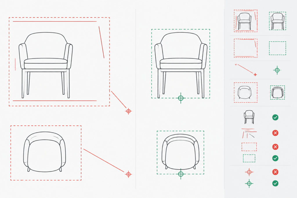 How to Clean and Standardize Downloaded CAD Blocks Before Use architectural CAD illustration