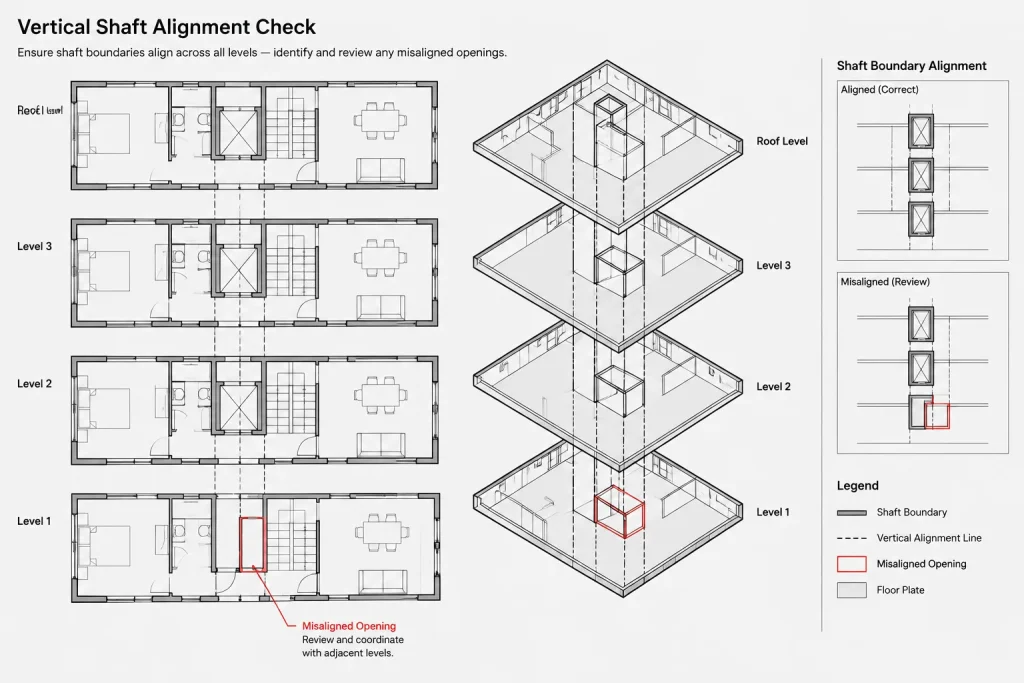 How to Coordinate Floor Openings and Penetrations in Architectural CAD architectural CAD illustration