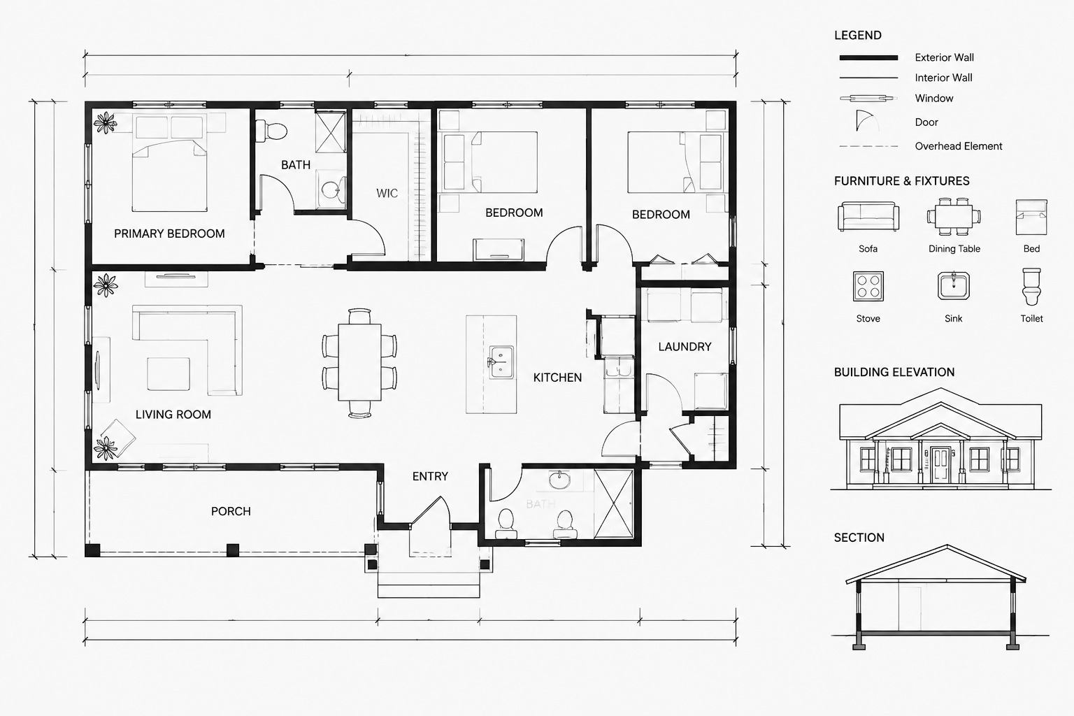 How to Dimension Architectural Floor Plans in CAD Without Creating Conflicts