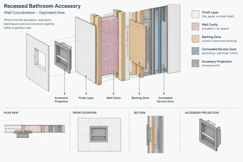 How to Draft and Coordinate Bathroom Accessories in Architectural CAD architectural CAD illustration
