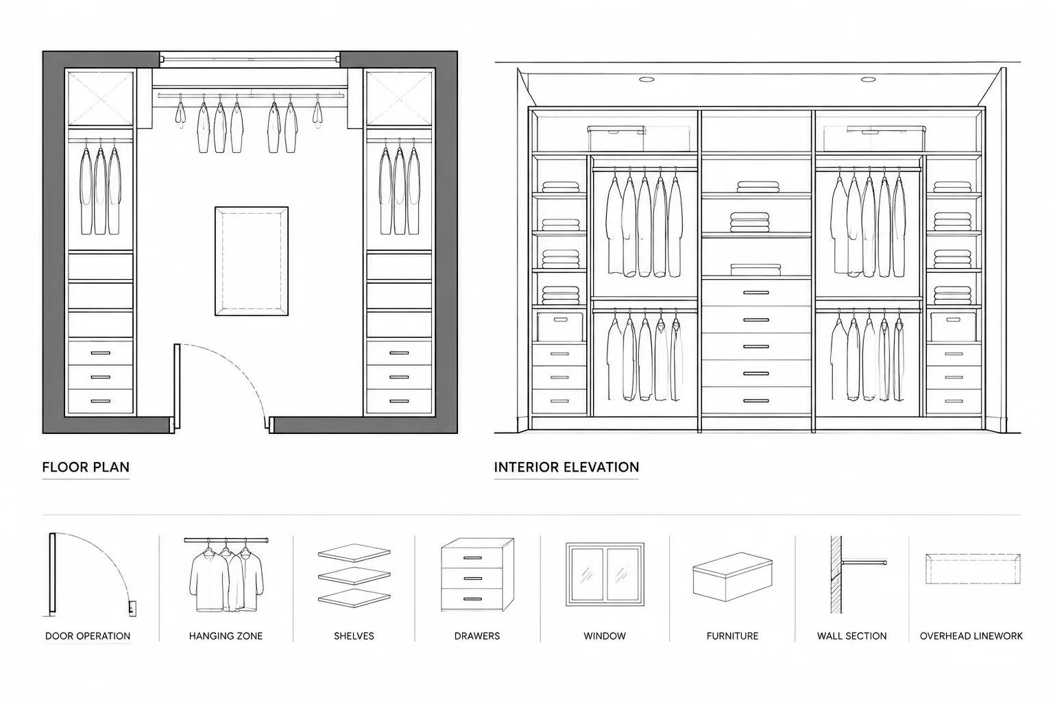 How to Draft and Coordinate Closet and Storage Layouts in Architectural CAD