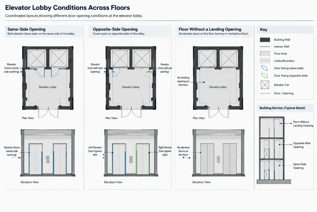 How to Draft and Coordinate Elevators in Architectural CAD architectural CAD illustration
