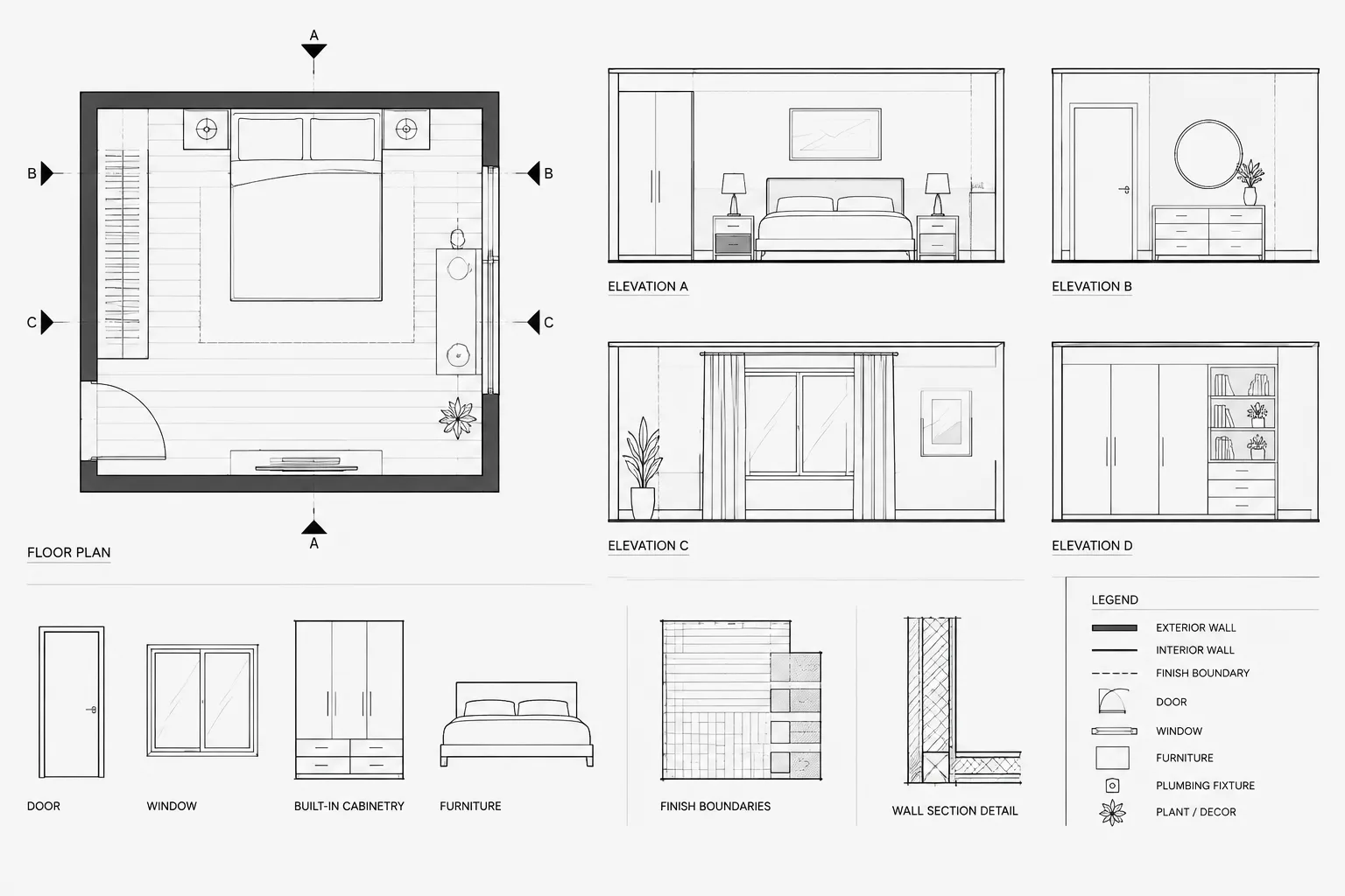 How to Draft and Coordinate Interior Elevations in Architectural CAD