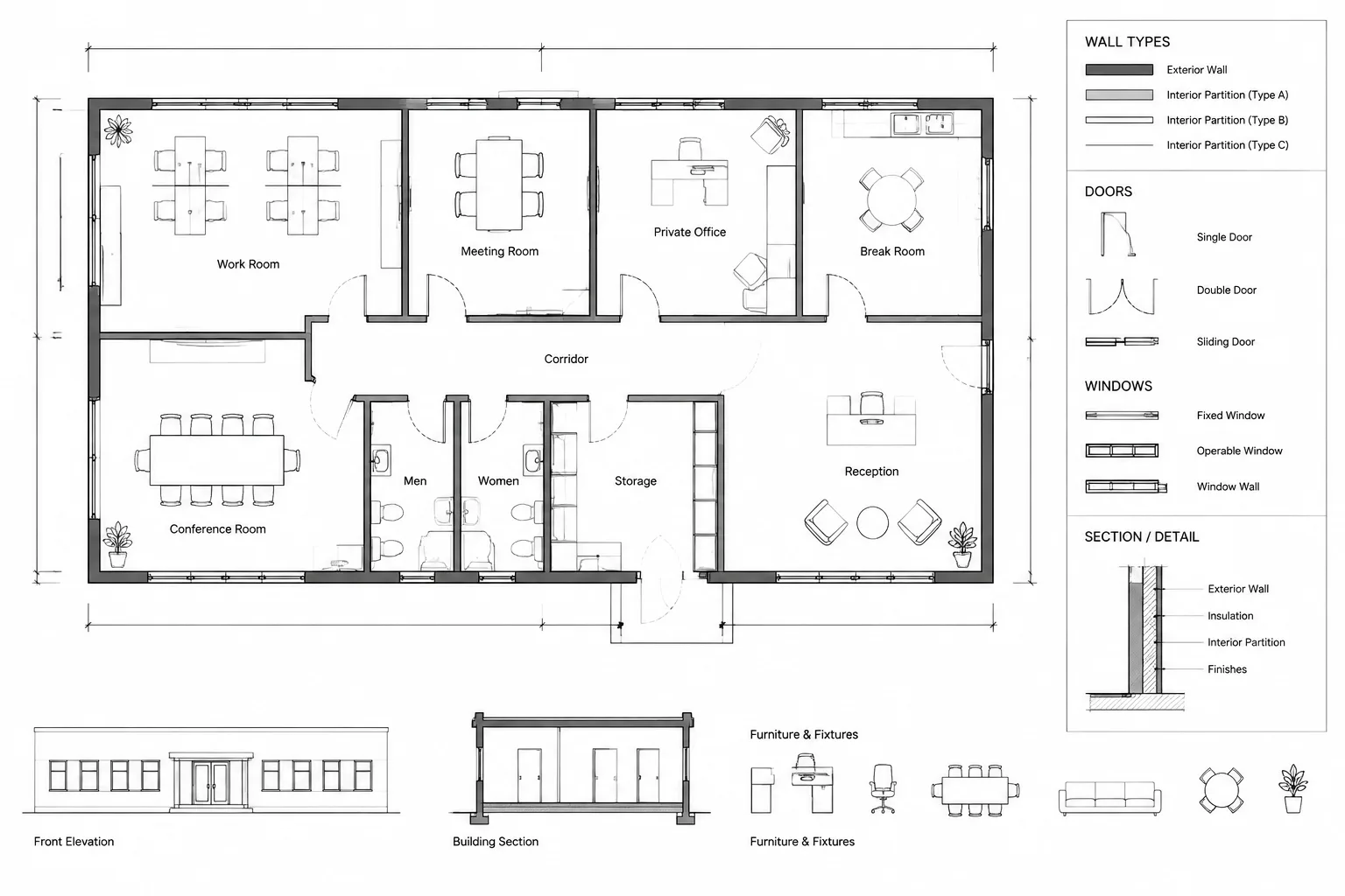 How to Draft and Coordinate Interior Partition Layout Plans in CAD