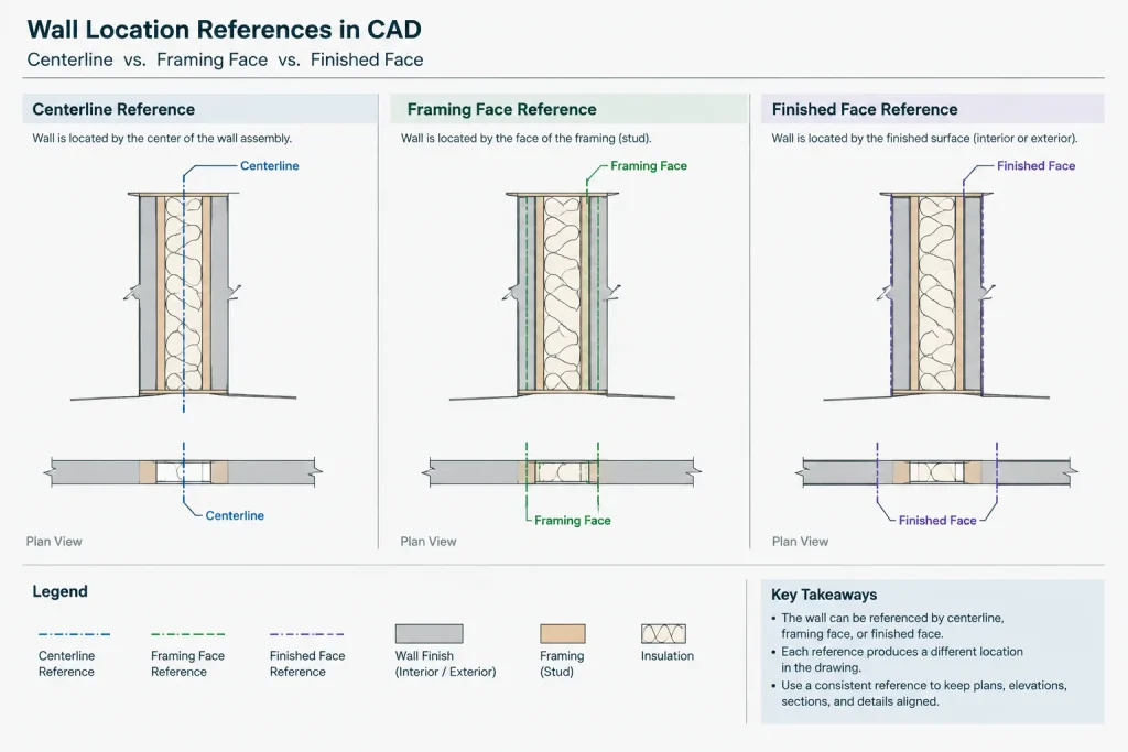 How to Draft and Coordinate Interior Partition Layout Plans in CAD architectural CAD illustration