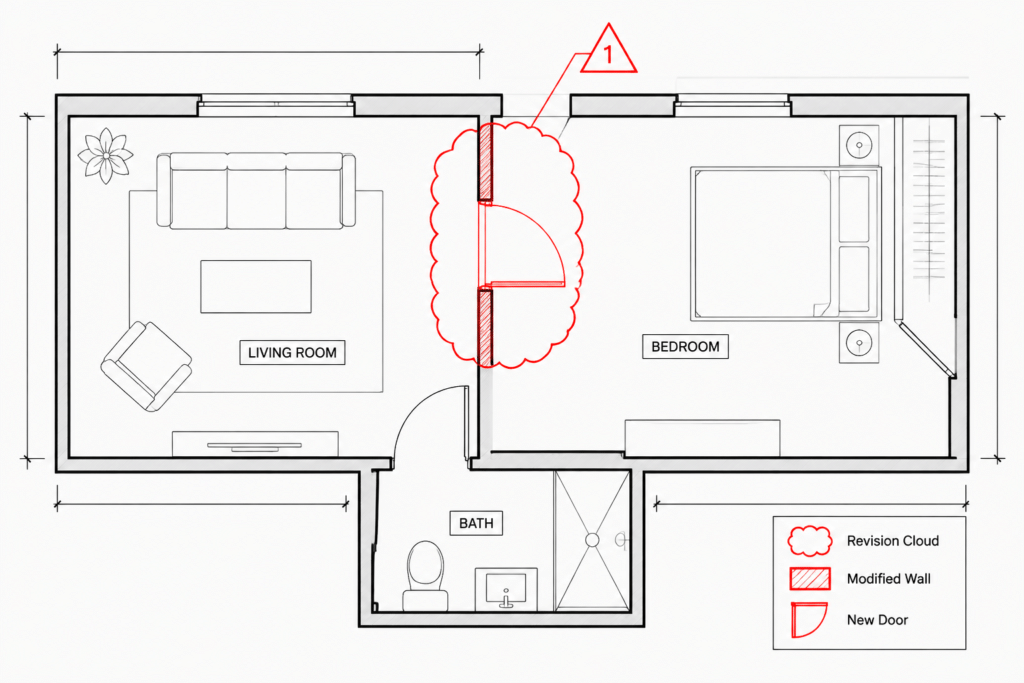 How to Manage Architectural Drawing Revisions in CAD architectural CAD illustration