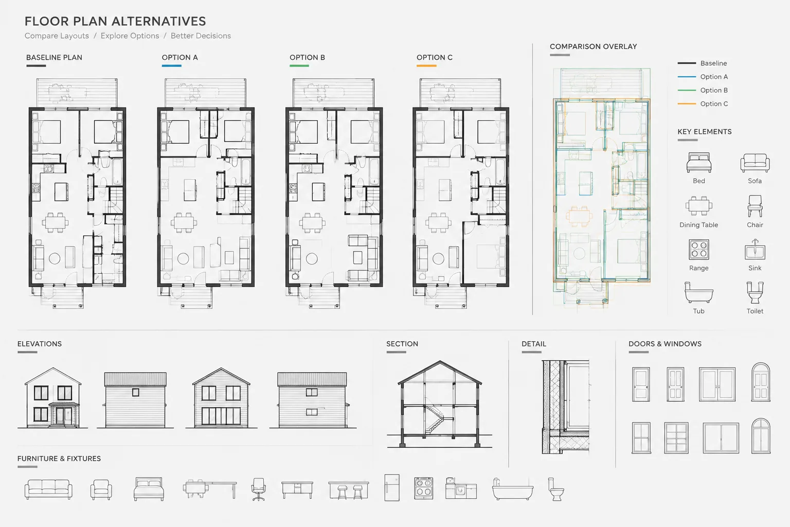 How to Manage Design Options in Architectural CAD Without Losing Control