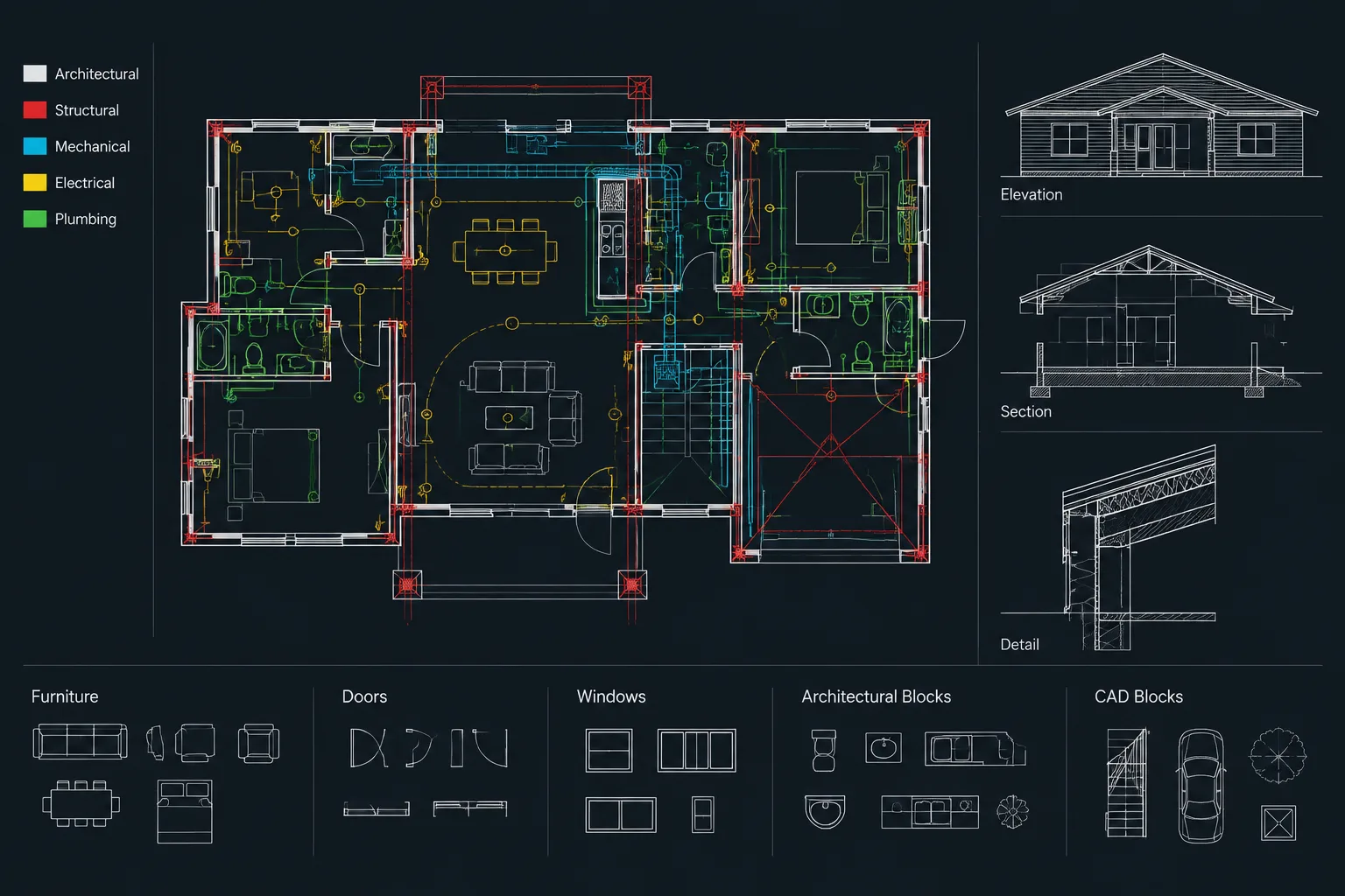 How to Prepare Architectural CAD Backgrounds for Consultants