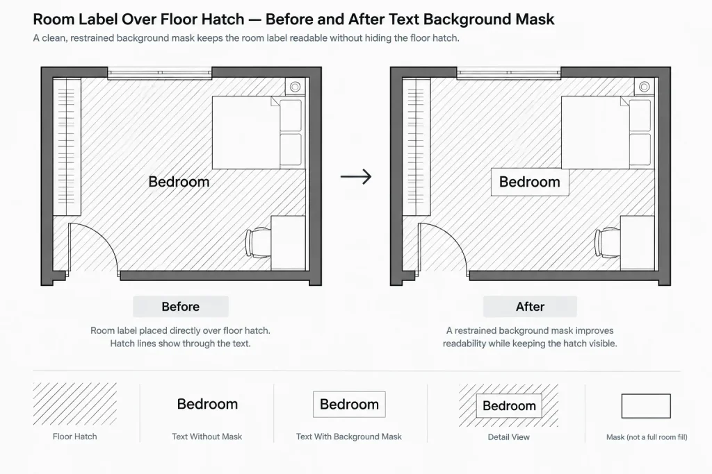Wipeouts, Background Masks, and Draw Order in Architectural CAD architectural CAD illustration