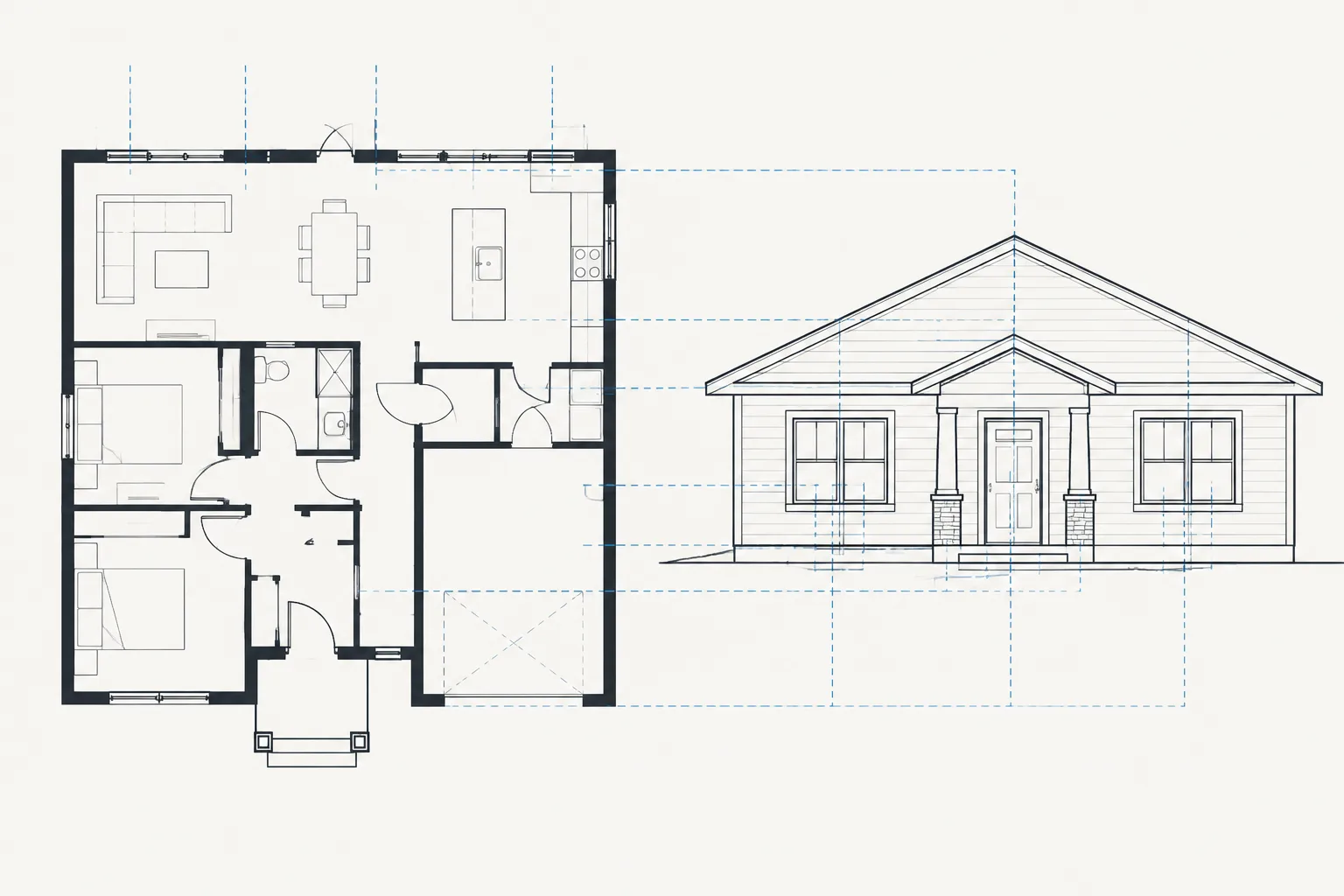 Construction Lines in AutoCAD for Architectural Drafting: Xlines, Rays, and Temporary Guides