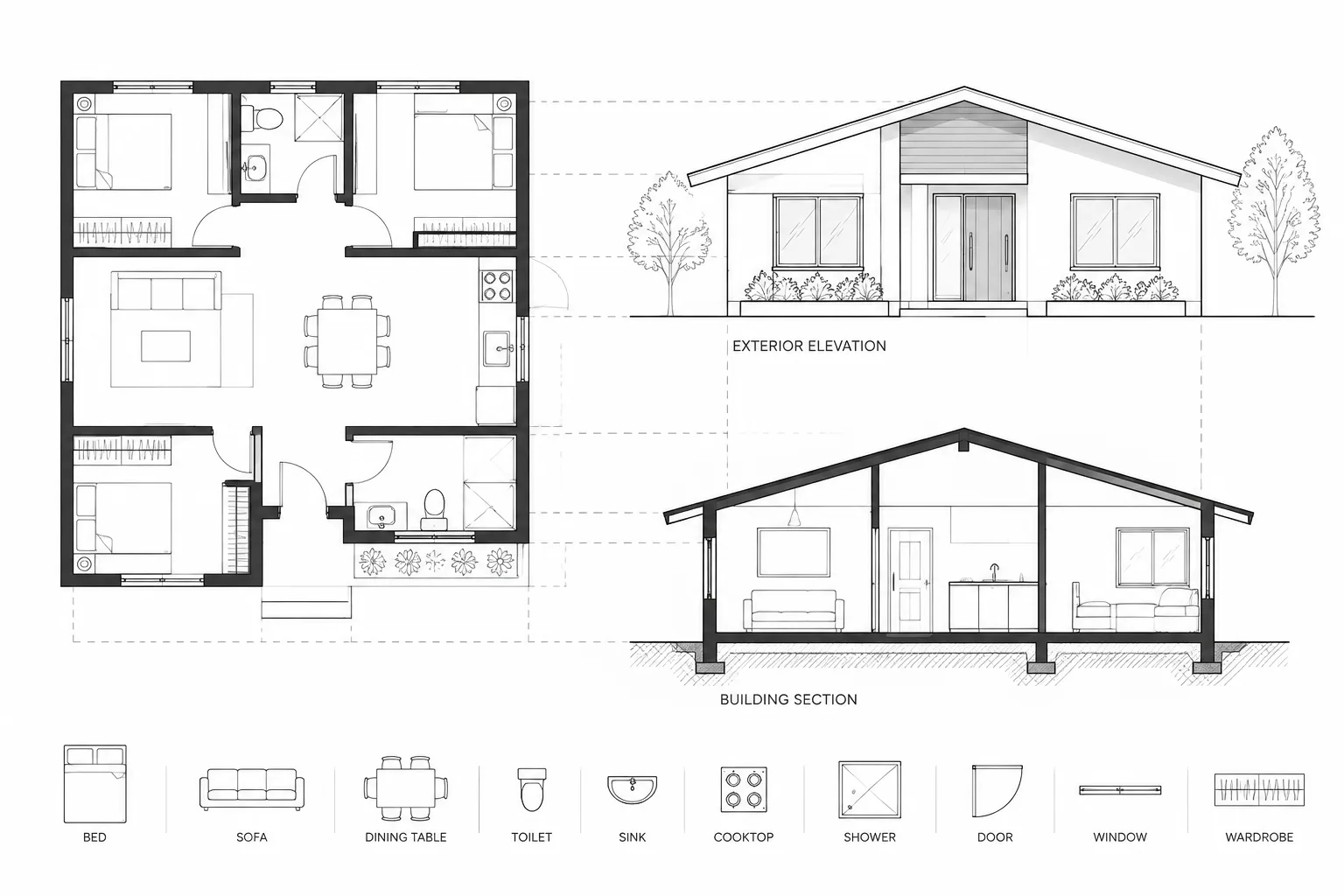 Coordinating Plans, Elevations, and Sections in Architectural CAD