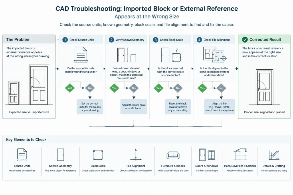 Draw Full Size in Model Space: A Reliable Architectural CAD Workflow architectural CAD illustration