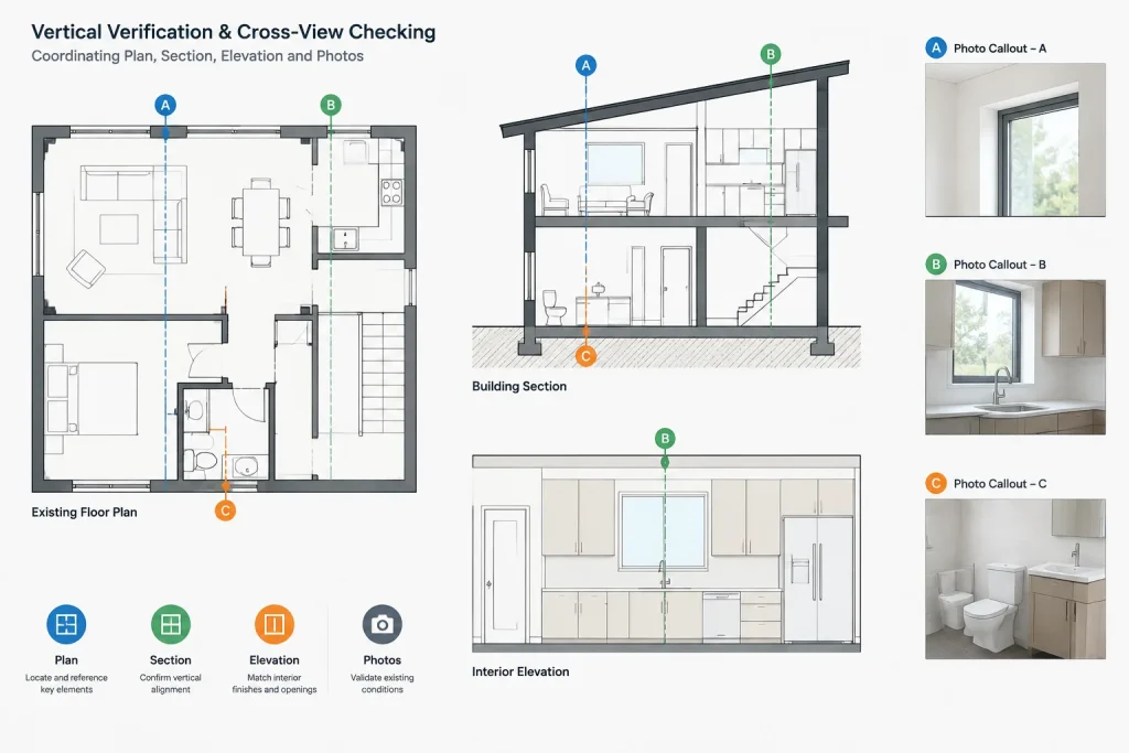 Existing Conditions Drawings in CAD: A Field-to-DWG Workflow architectural CAD illustration