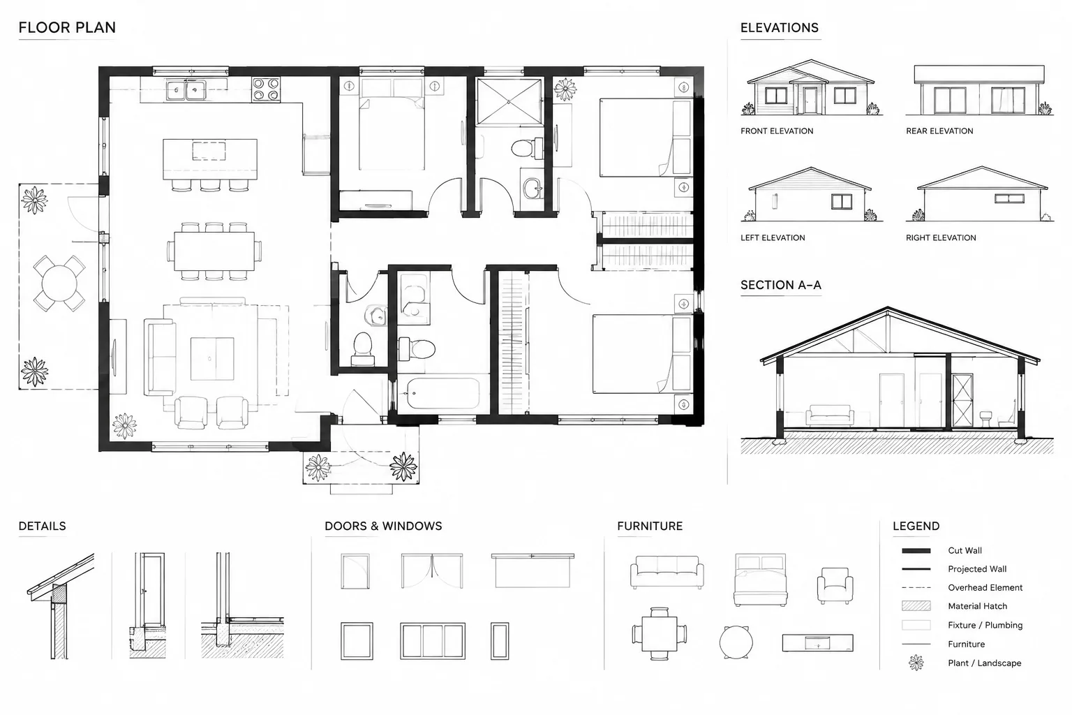 Floor Plan Lineweight Hierarchy in Architectural CAD: A Practical Graphics Workflow