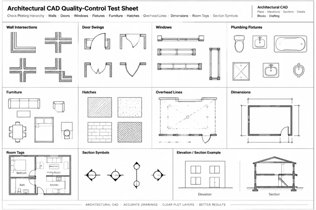 Floor Plan Lineweight Hierarchy in Architectural CAD: A Practical Graphics Workflow architectural CAD illustration