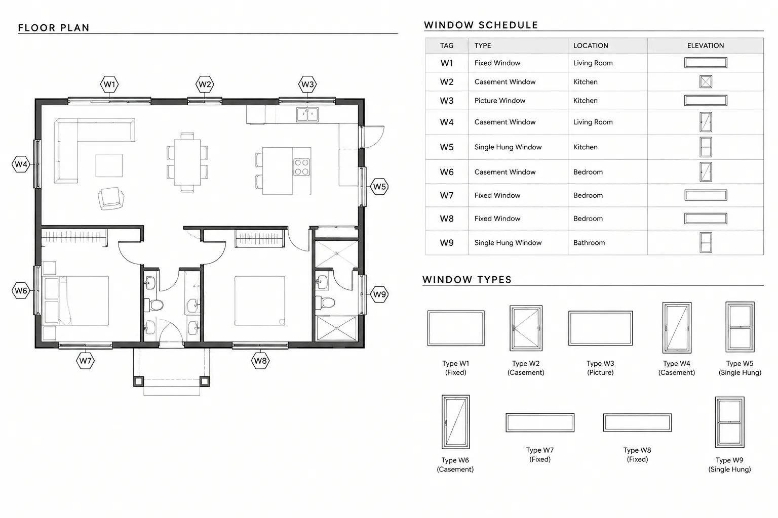 How to Build and Coordinate a Window Schedule in Architectural CAD