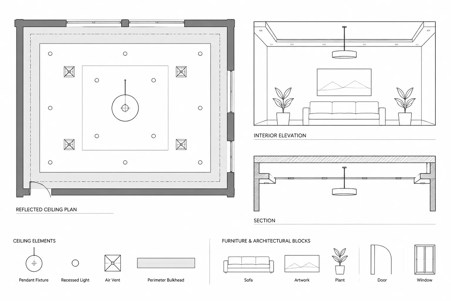 How to Draft and Coordinate Ceiling Bulkheads and Soffits in Architectural CAD