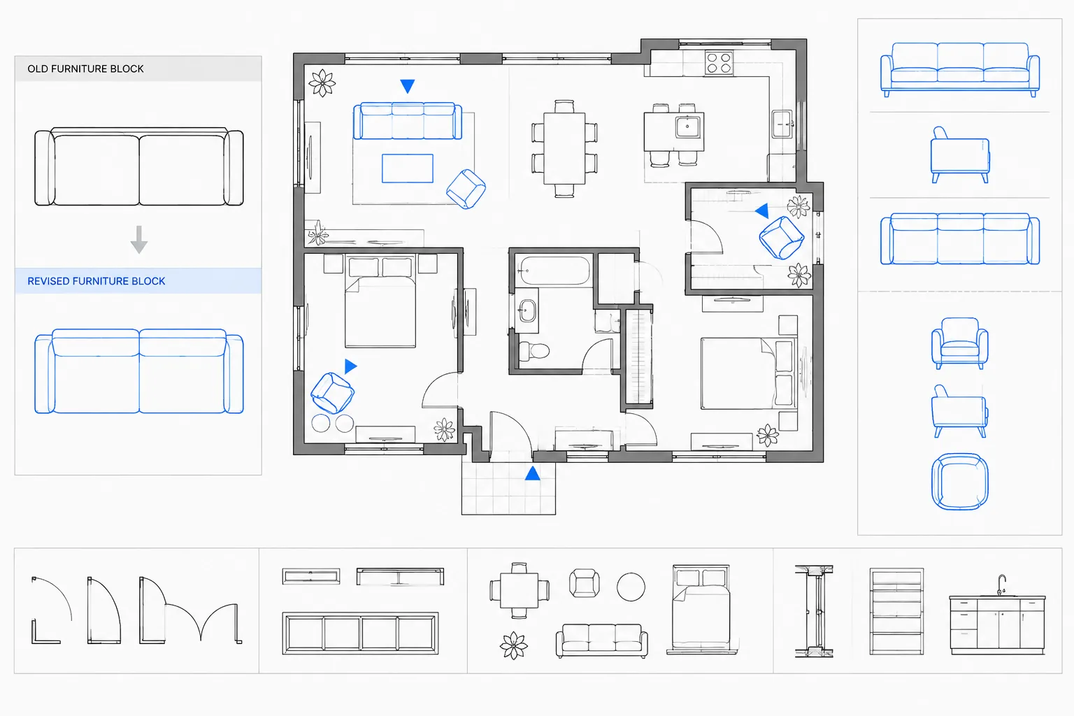How to Replace and Redefine Architectural CAD Blocks Without Breaking Drawings
