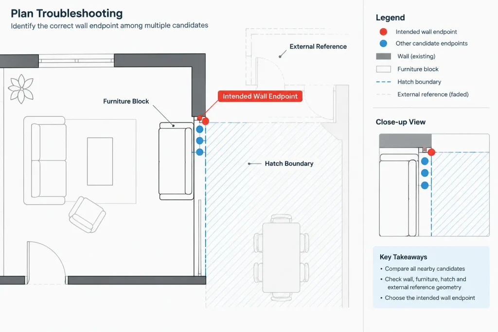 Object Snaps in AutoCAD for Architectural Drafting: A Precision and Troubleshooting Guide architectural CAD illustration