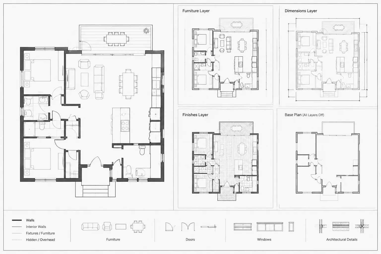Viewport Layer Overrides in AutoCAD: A Practical Workflow for Architectural Sheets